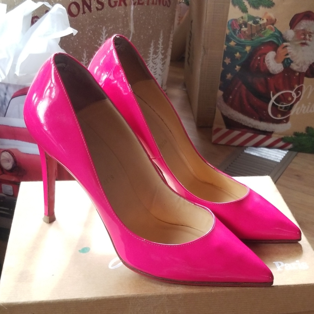 Christian Louboutin Pigalle sz 40.5 - Picture 2 of 8